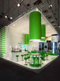 Palmer Hargreaves / Bayer CropScience - Messestand Fruitlogistica 2012 - Ansicht von links